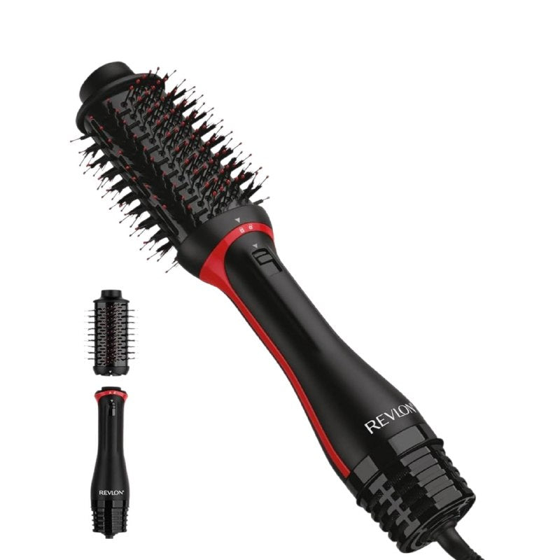 SISTEMA DE SECADO, ESTILIZADO Y VOLUMINIZADOR DE AIRE CALIENTE CON 5 CABEZALES INTERCAMBIABLES MULTI-STYLER 5 EN 1 REVLON ONE-STEP