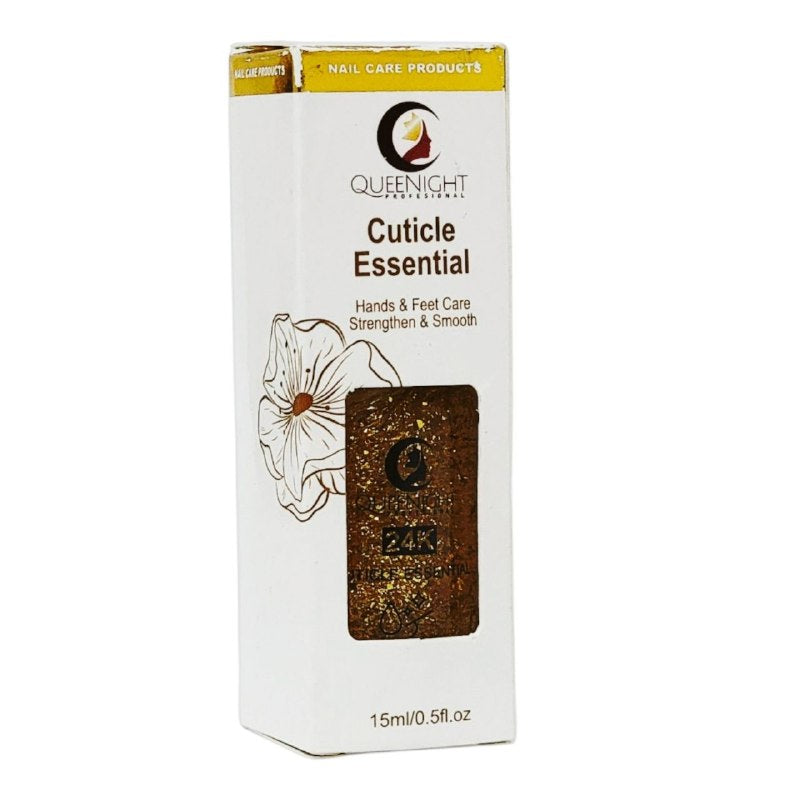 ACEITE PARA CUTICULAS Y UÑAS DE MANOS Y PIES QUEENIGHT PROFESSIONAL 15ML