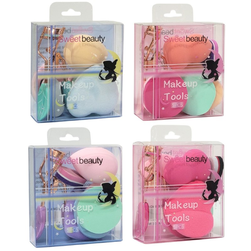 SET DE MAQUILLAJE DE 7 PIEZAS SWEET BEAUTY TOOLS