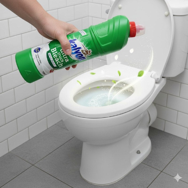 LIMPIADOR BLANQUEADOR PARA BAÑO INODORO CON AROMA BRISA PRIMAVERAL KAYLON 750ML