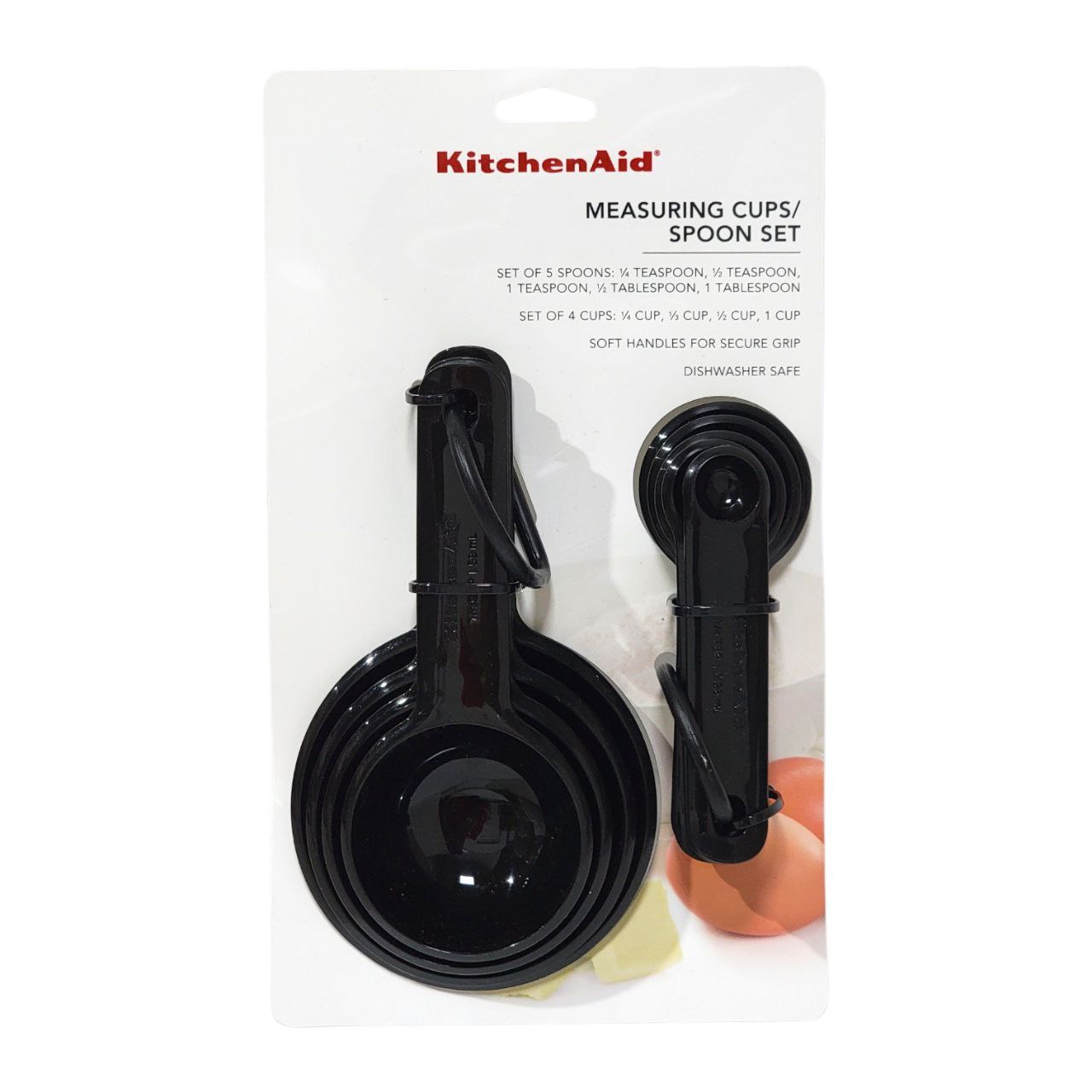 SET DE TAZAS Y CUCHARAS MEDIDORAS 9PCS KITCHENAID