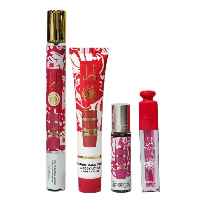 SET PERFUME ECONOMICO PARA DAMA YARA