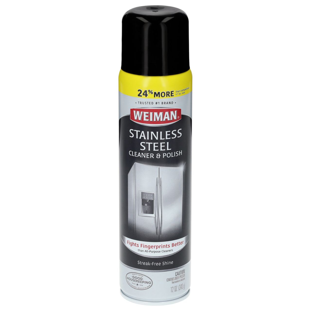 LIMPIADOR Y LUSTRADOR DE ACERO INOXIDABLE WEIMAN 340G