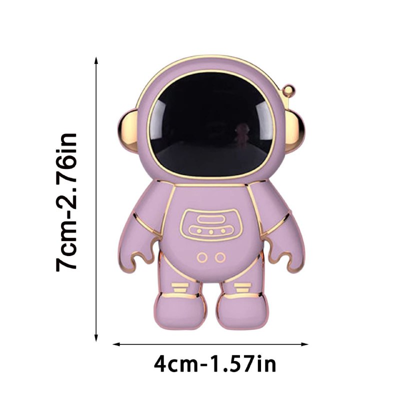 SOPORTE PARA CELULAR DE ASTRONAUTA COLOR ROSADO