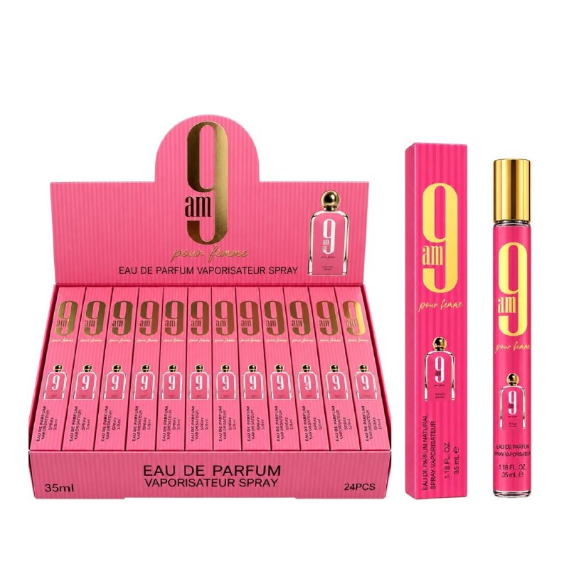 PERFUME EN TUBO 9AM POUR FEMME EDP 35ML (M) (AROMA SIMILAR AFNAN 9AM POUR FEMME)