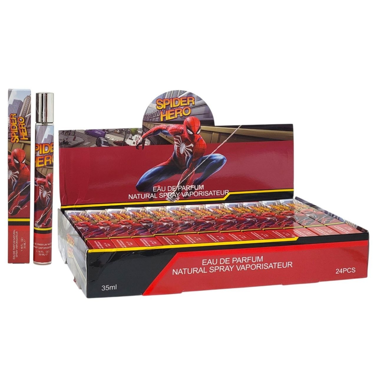 SPIDER HERO PERFUME ECONOMICO DE TUBITO PARA NIÑO 35ML