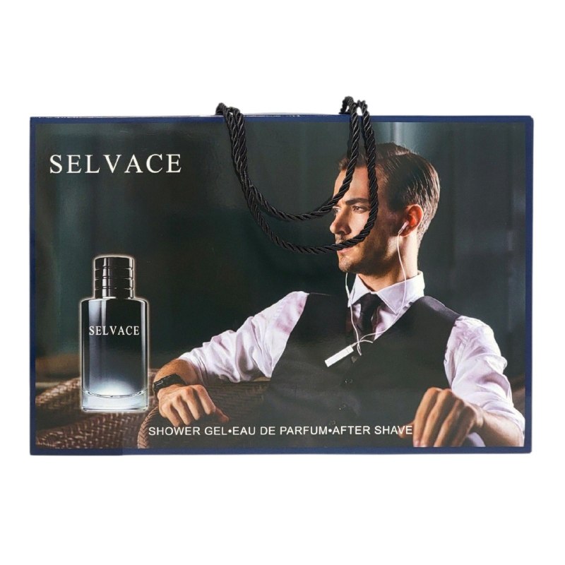 SET SELVACE EDP 100ML, EDP 15ML, BODY MIST 100ML, SHOWER GEL 150ML, AFTER SHAVE 150ML (H)