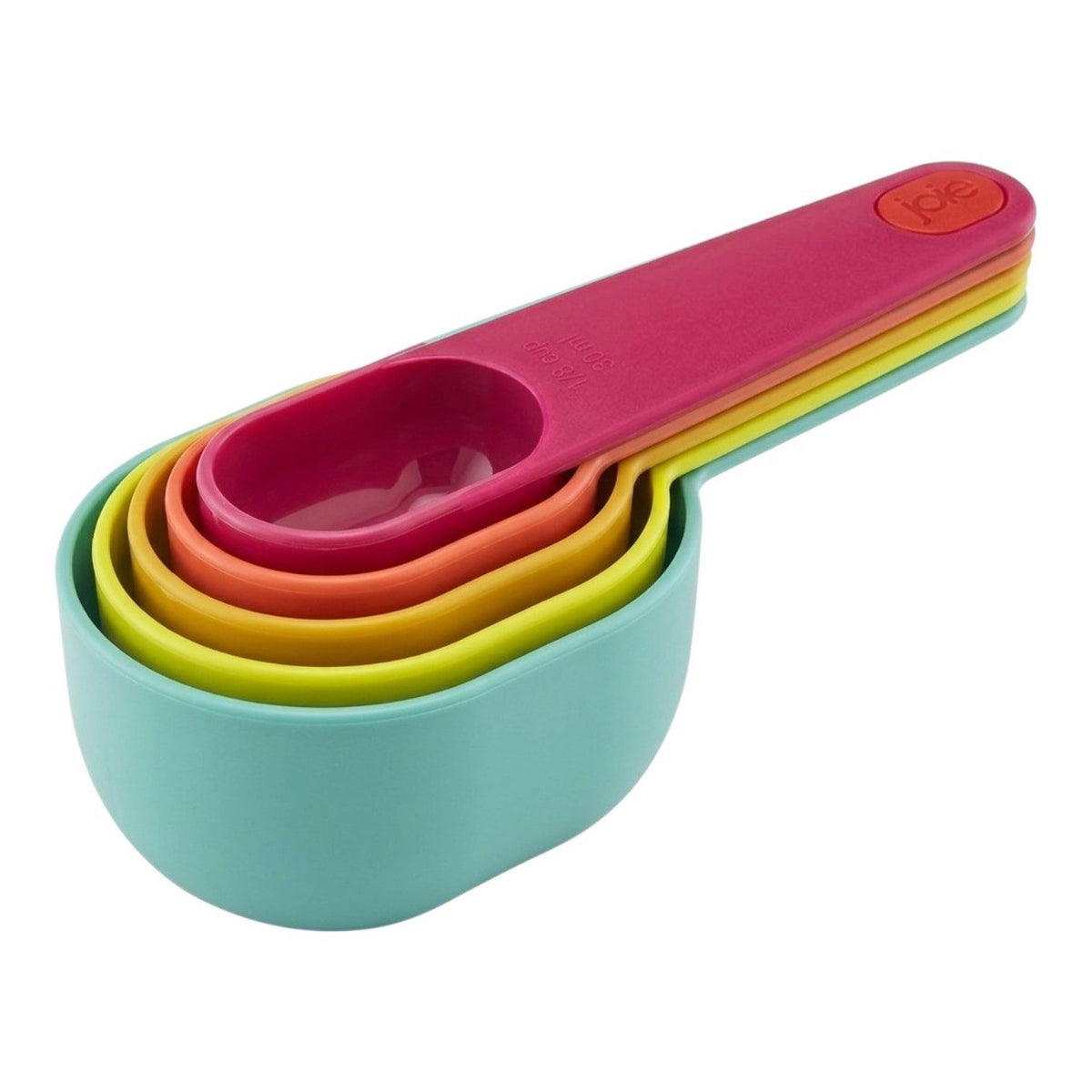 SET DE TAZAS MEDIDORAS PARA COCINA Y REPOSTERIA 5PCS JOIE