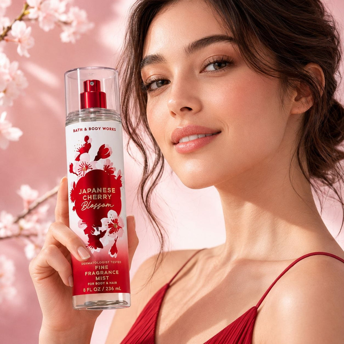 BATH & BODY WORKS SPLASH JAPANESE CHERRY 236ML (M)