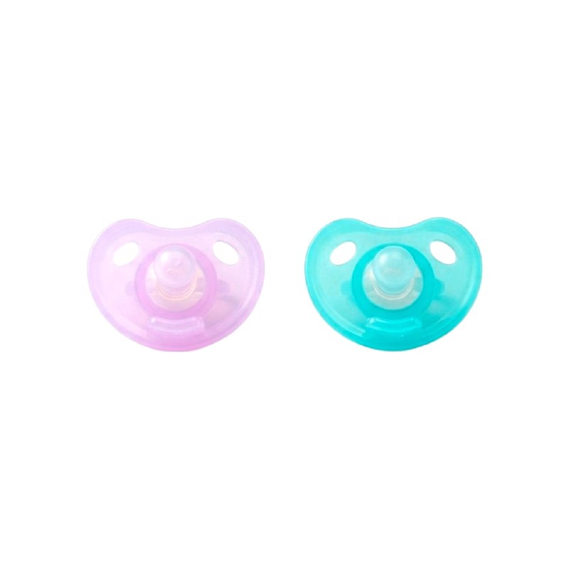 BIBERON CHUPETE DE SILICONA CON ESTUCHE PROTECTOR PARA BEBES GENIAL