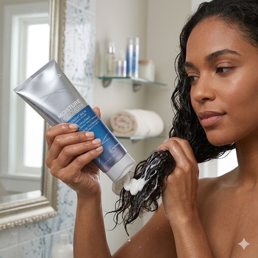 BALSAMO PARA EL CABELLO HIDRATANTE PARA CABELLO GRUESO Y ASPERO MOISTURE RECOVERY JOICO 250ML