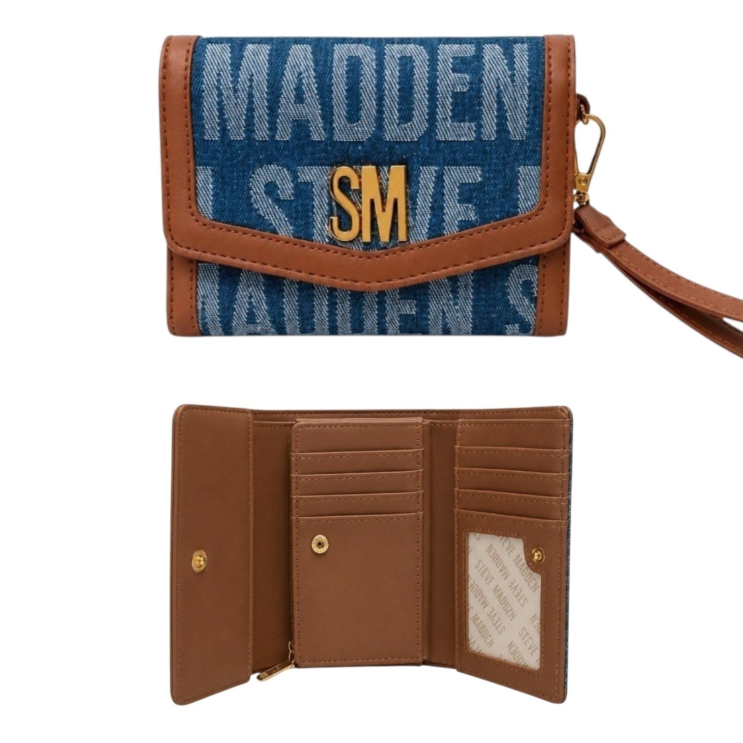 MONEDERO ORIGINAL STEVE MADDEN, MEDIDA 15X11CM