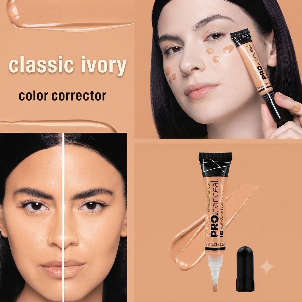 CORRECTOR LÍQUIDO TONO GC971 CLASSIC IVORY PRO CONCEAL L.A. GIRL 8G
