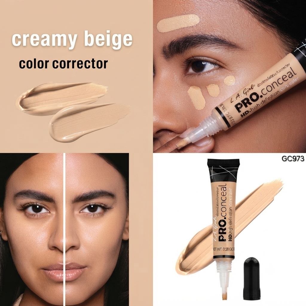 CORRECTOR LÍQUIDO TONO GC973 CREAMY BEIGE PRO CONCEAL L.A. GIRL 8G