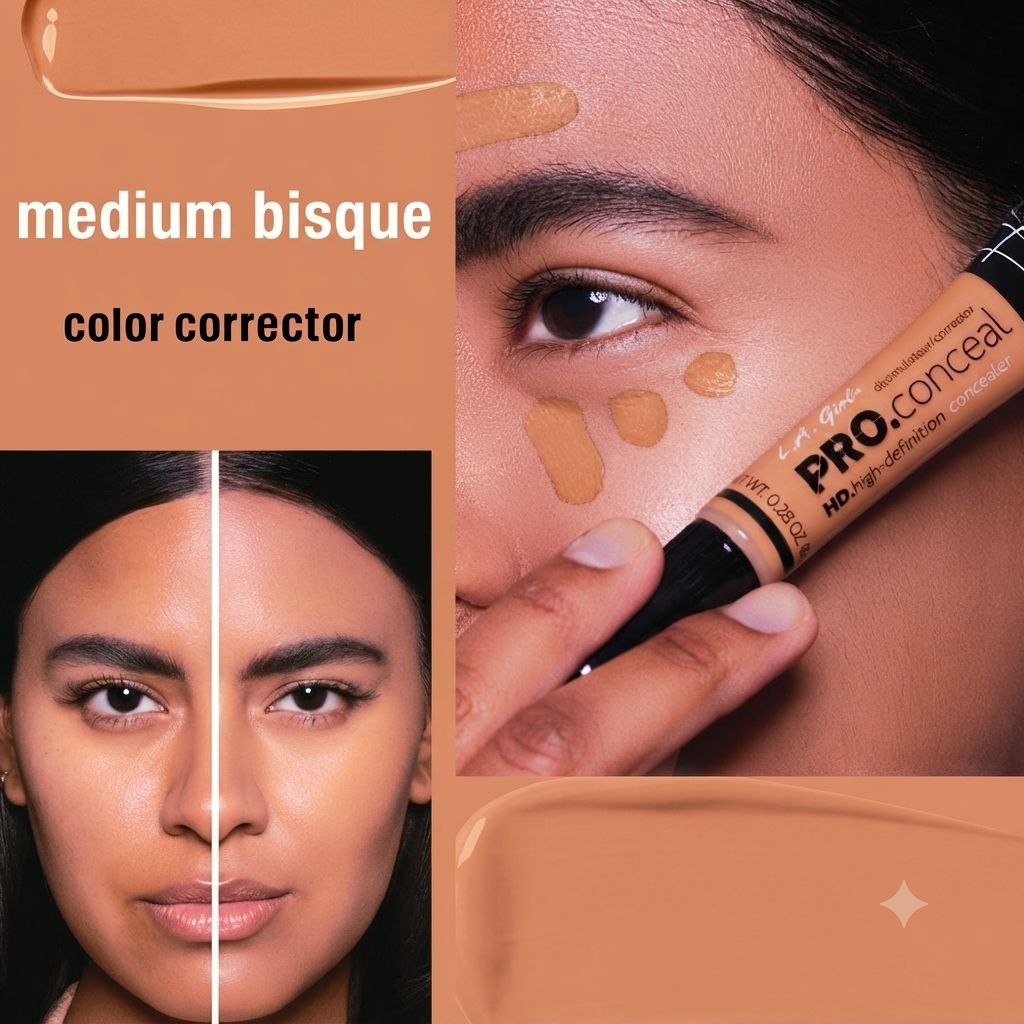 CORRECTOR LÍQUIDO TONO GC975 MEDIUM BISQUE PRO CONCEAL L.A. GIRL 8G