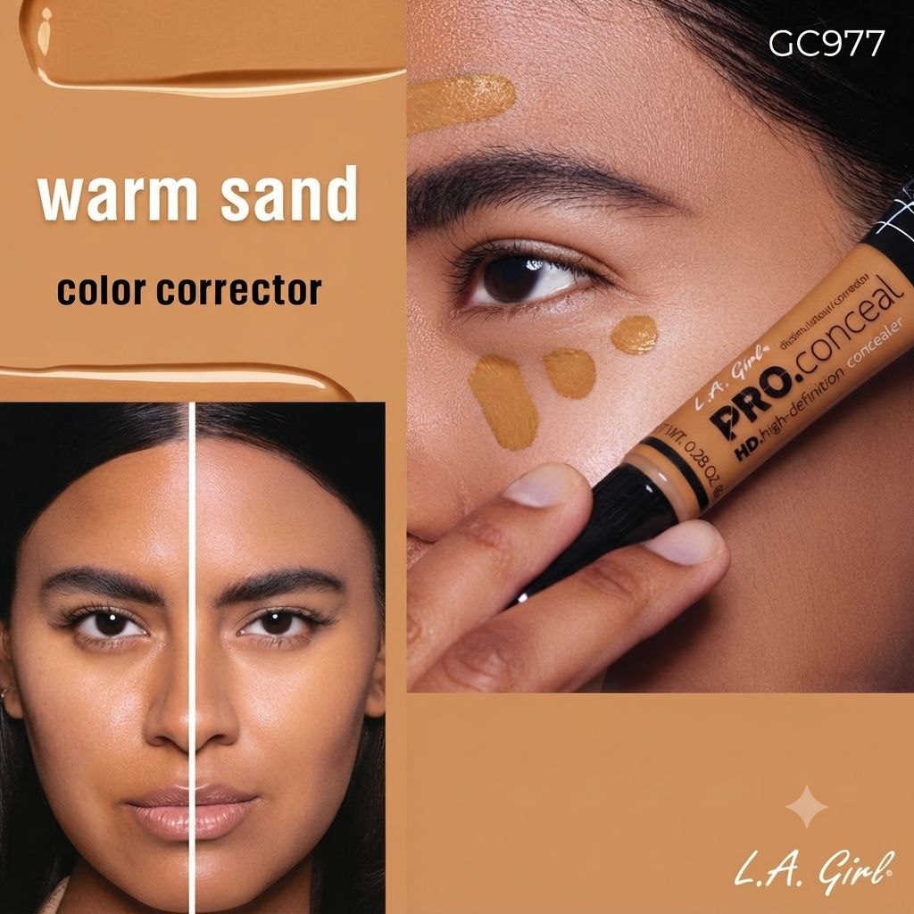 CORRECTOR LÍQUIDO TONO GC977 WARM SAND PRO CONCEAL L.A. GIRL 8G