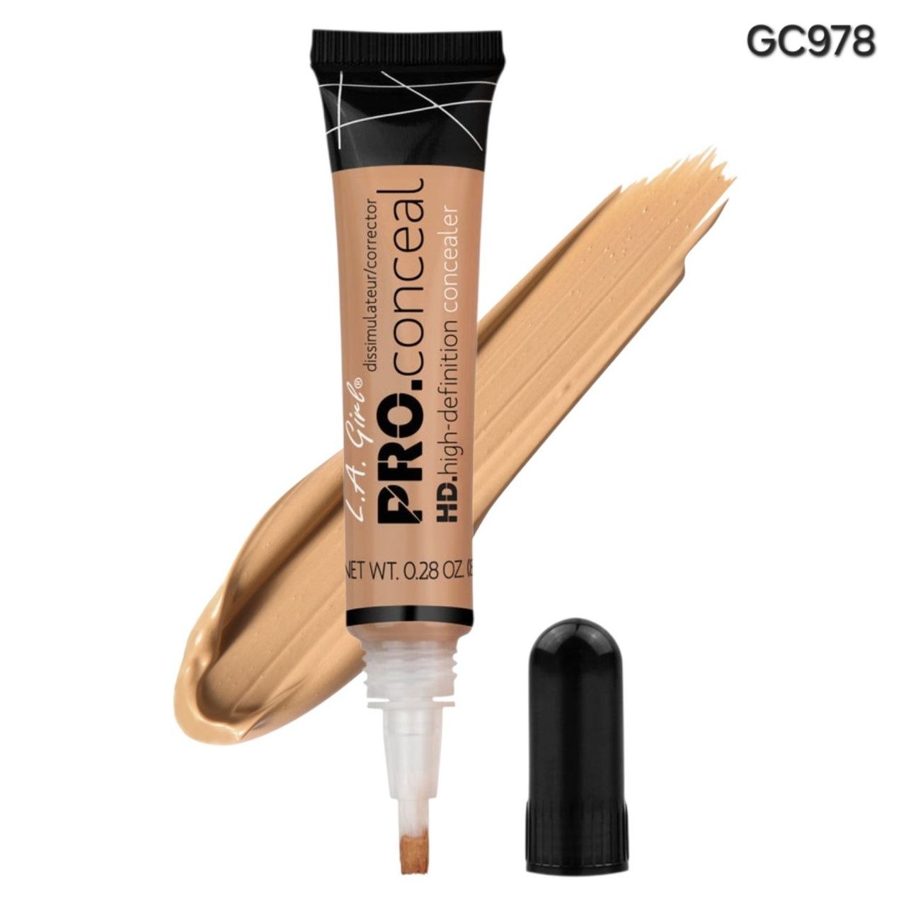 CORRECTOR LÍQUIDO TONO GC978 MEDIUM BEIGE PRO CONCEAL L.A. GIRL 8G