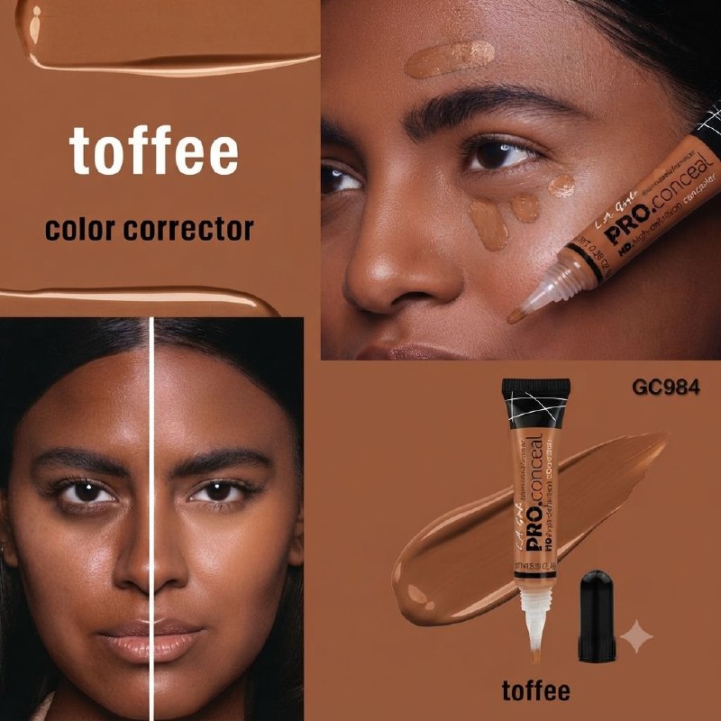 CORRECTOR LÍQUIDO TONO GC984 TOFFEE PRO CONCEAL L.A. GIRL 8G