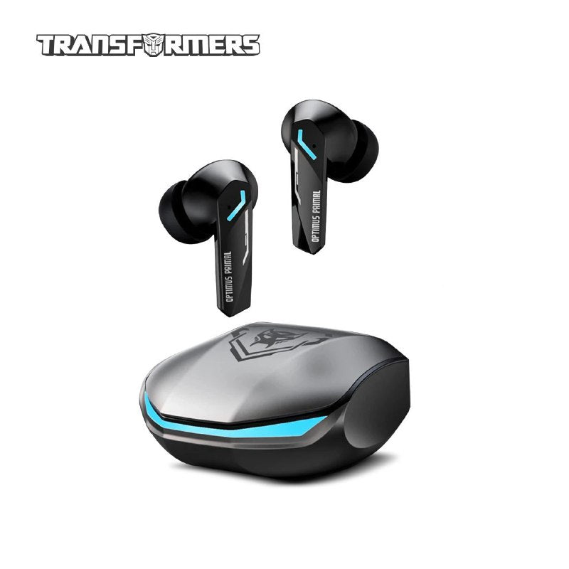 AUDIFONOS AURICULARES ORIGINALES BLUETOOTH, BATERIA ESTUCHE 5H, BATERIA AUFIDONOS 5H, VERSION BT V5.4, DISTANCIA 10MTS, COMODO ESTABLE TRANSFORMERS OPTIMUS PRIMAL