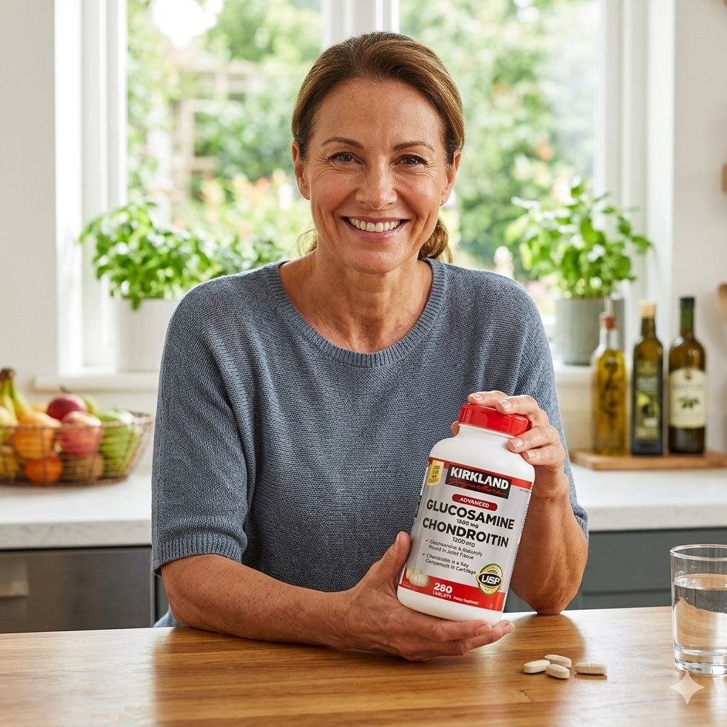 SUPLEMENTO NUTRICIONAL PARA SOPORTE ARTICULAR AVANZADO GLUCOSAMINA Y CONDROITINA KIRKLAND 280UND