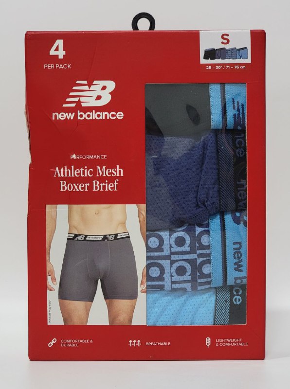 ROPA INTERIOR PARA CABALLERO NEW BALANCE 4UND S