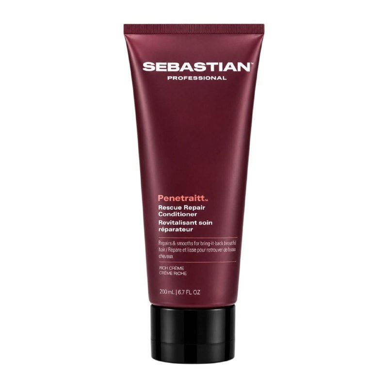 ACONDICIONADOR REPARADOR Y DESENREDANTE PARA CABELLO DAÑADO SEBASTIAN PROFESSIONAL 200ML