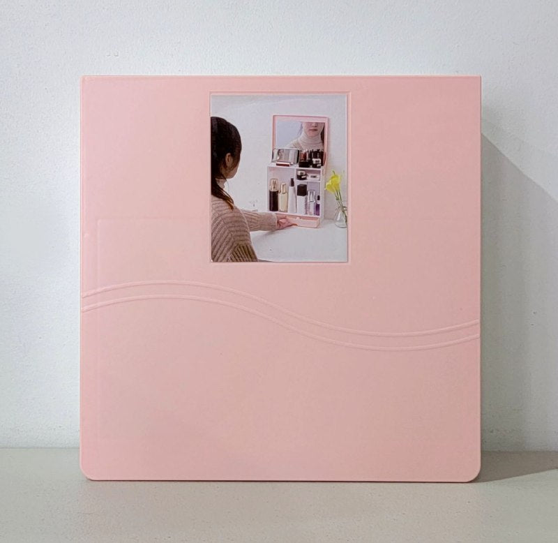 ORGANIZADOR DE MAQUILLAJE CON ESPEJO INTEGRADO GRAN CAPACIDAD