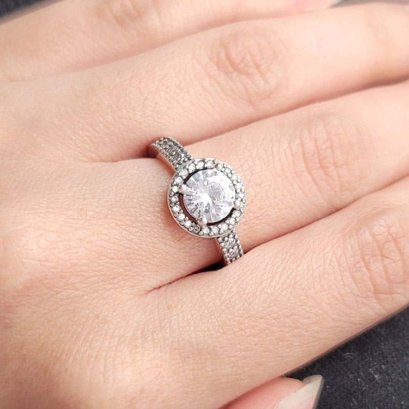 PANI1666 FORMA PIEDRA CIRCULAR PLATA 9.25