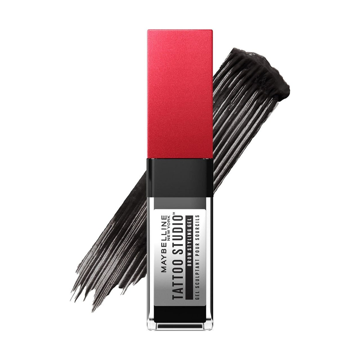 GEL PARA CEJAS LARGA DURACION TONO 264 BLACK TATTOO STUDIO BROW STYLING MAYBELLINE NEW YORK 6.0ML