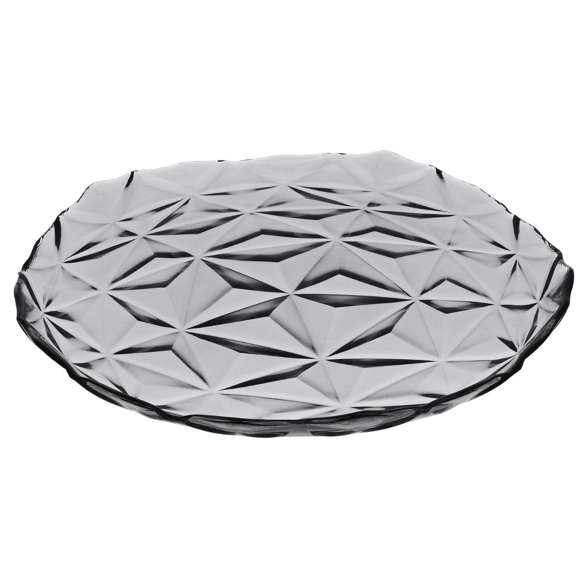 PLATO DE CARGA PARA POSTRE CON RELIEVE CIRCULAR 20CM