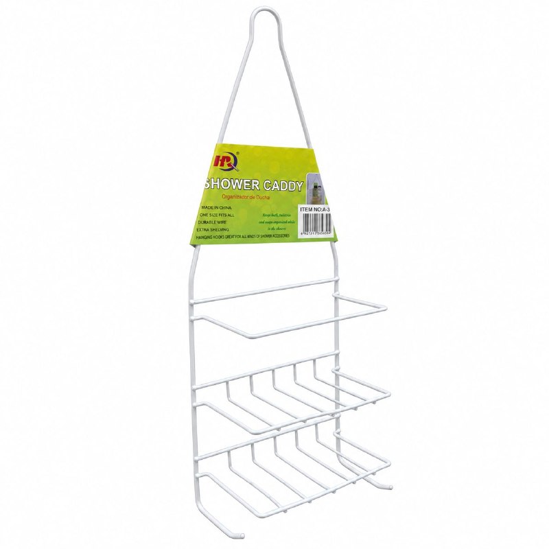 ESTANTE ORGANIZADOR COLGANTE PARA BAÑO DE 3 NIVELES