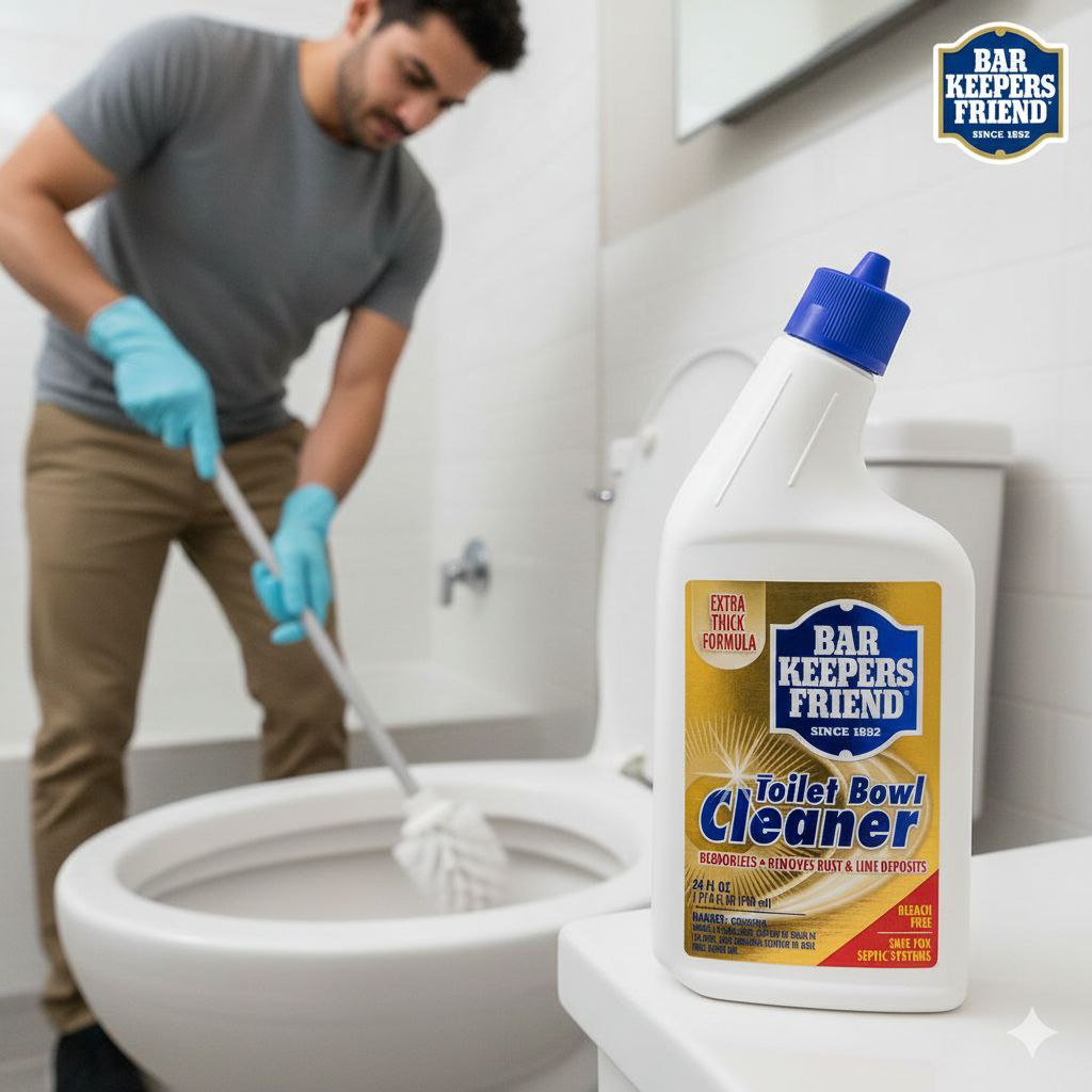 LIMPIADOR DE INODOROS BAR KEEPERS FRIEND 709ML