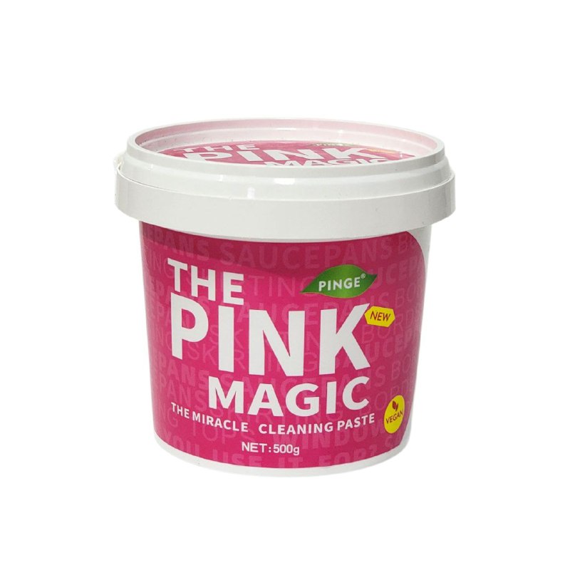PASTA LIMPIADORA MILAGROSA DUPE DE THE PINK STUFF GARANTIZA LIMPIEZA PROFUNDA MULTIUSO THE PINK MAGIC 500G