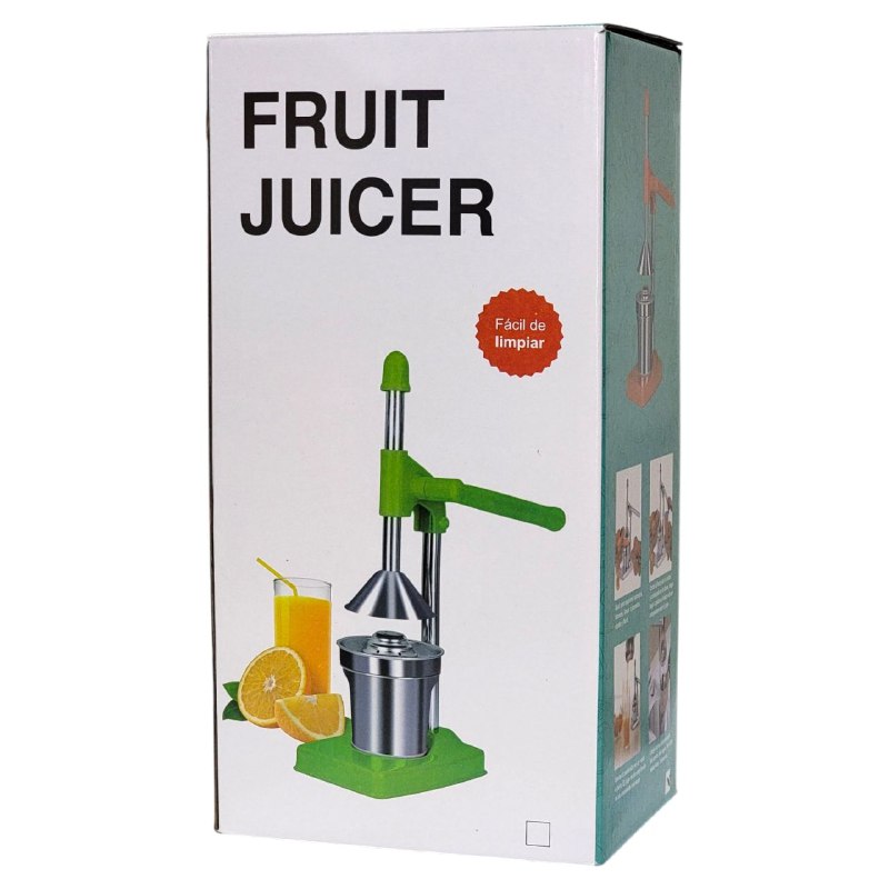 MAQUINA EXPRIMIDORA MANUAL DE JUGOS CITRICOS DE ACERO INOXIDABLE