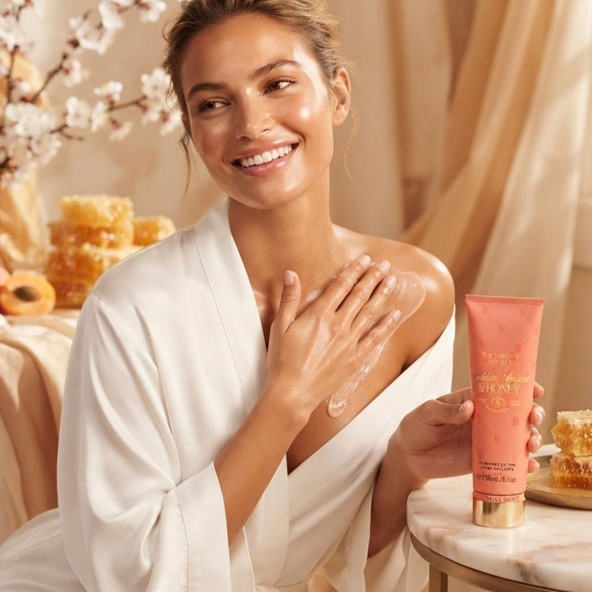 VICTORIA'S SECRET CREMA GOLDEN APRICOT & HONEY 236ML (M)