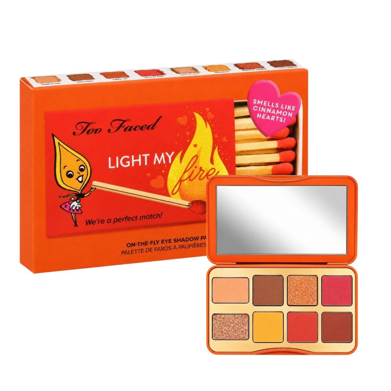 PALETA DE SOMBRAS LIGHT MY FIRE TOO FACED 4.8G