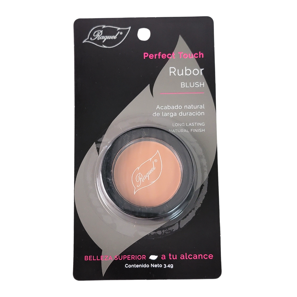 BLUSH RUBOR ACABADO NATURAL LARGA DURACION RAQUEL 3.4G