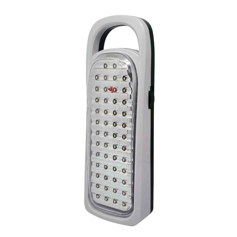 LUZ LED, LAMPARA DE EMERGENCIA LED RECARGABLE Utilice 33 LED 2200 MAH