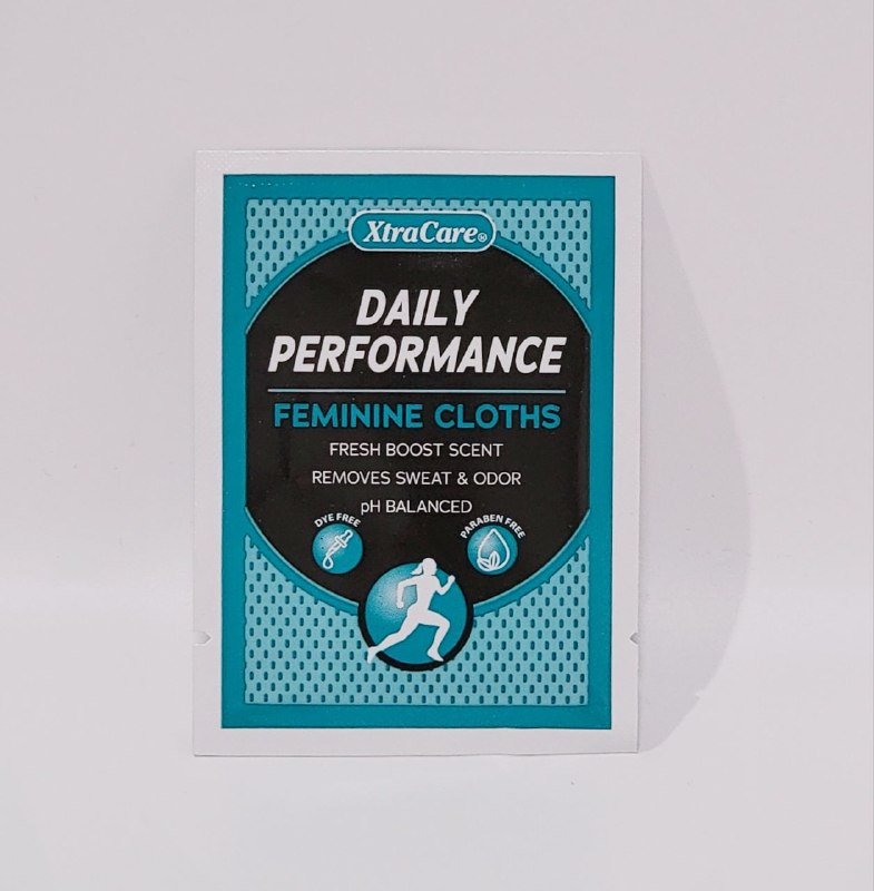 TOALLITAS HUMEDAS FEMENINAS, USO DIARIO CON AROMA FRESCO, ELIMINA EL SUDOR Y EL OLOR, PH EQUILIBRADO XTRACARE 14UND