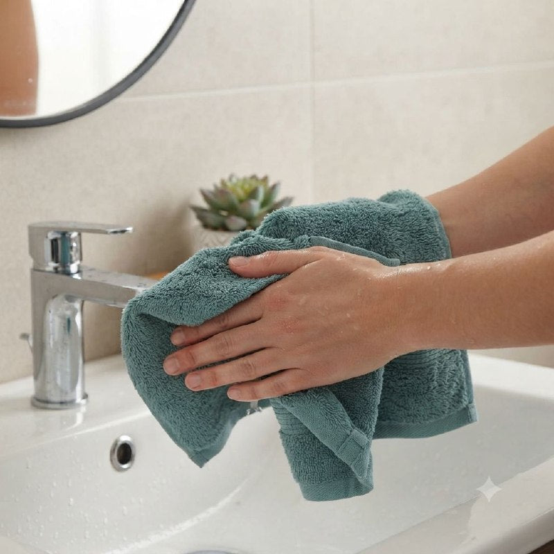 TOALLA DE BAÑO PARA MANOS THE SPA COLLECTION 40.5X71CM