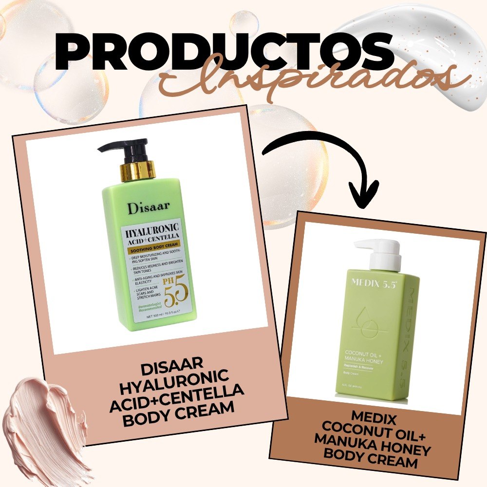 CREMA CORPORAL CALMANTE Y HIDRATANTE CON ACIDO HIALURONICO Y CENTELLA ASIATICA DISAAR 500ML
