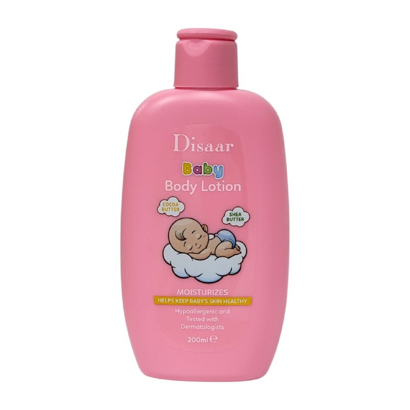 CREMA CORPORAL PARA BEBES NUTRITIVA CON MANTECA DE CACAO Y KARITE DISAAR 200ML