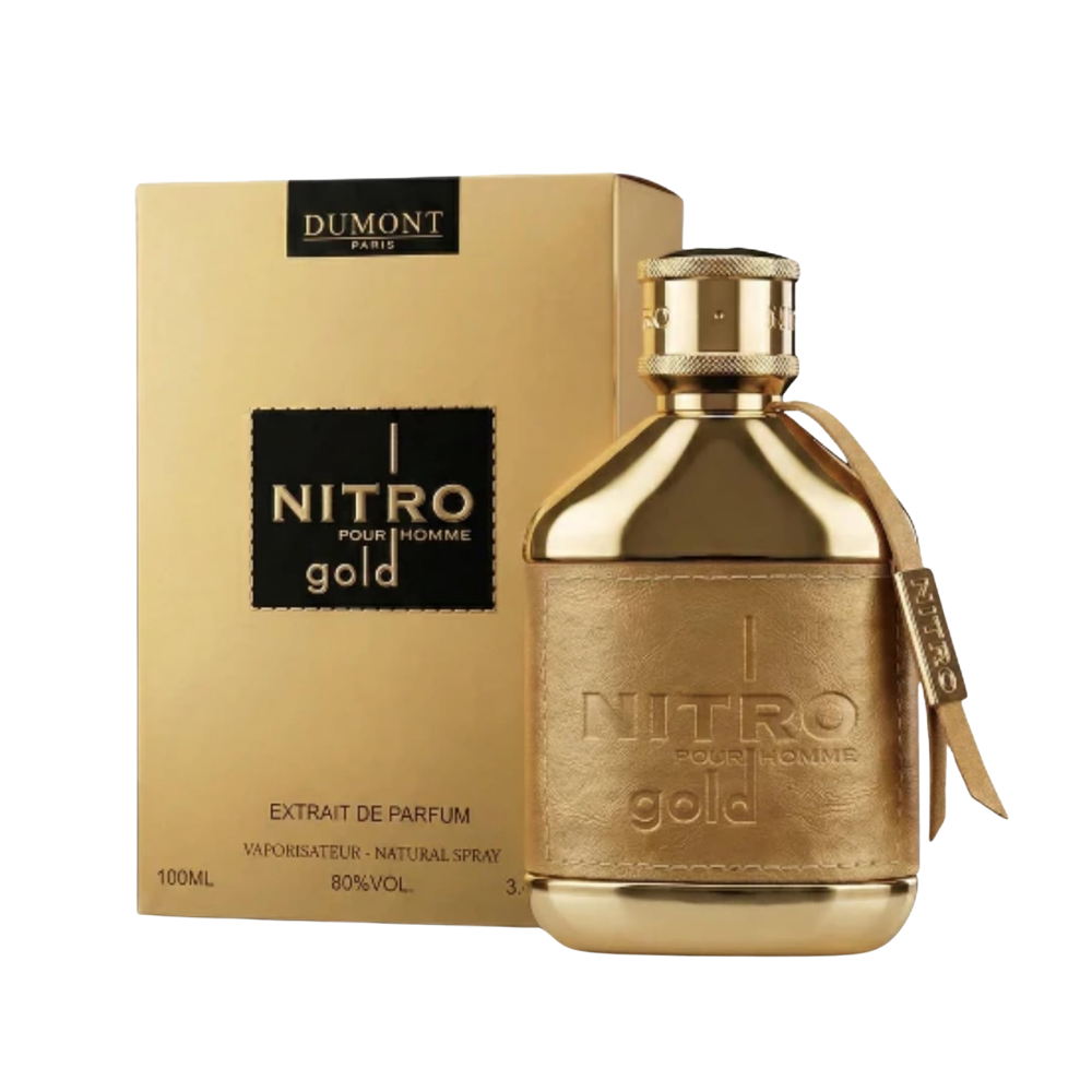 DUMONT NITRO GOLD POUR HOMME EXTRAIT DE PARFUM 100ML (U) (DUPE VALETINO UOMO BORN IN ROMA EDT)