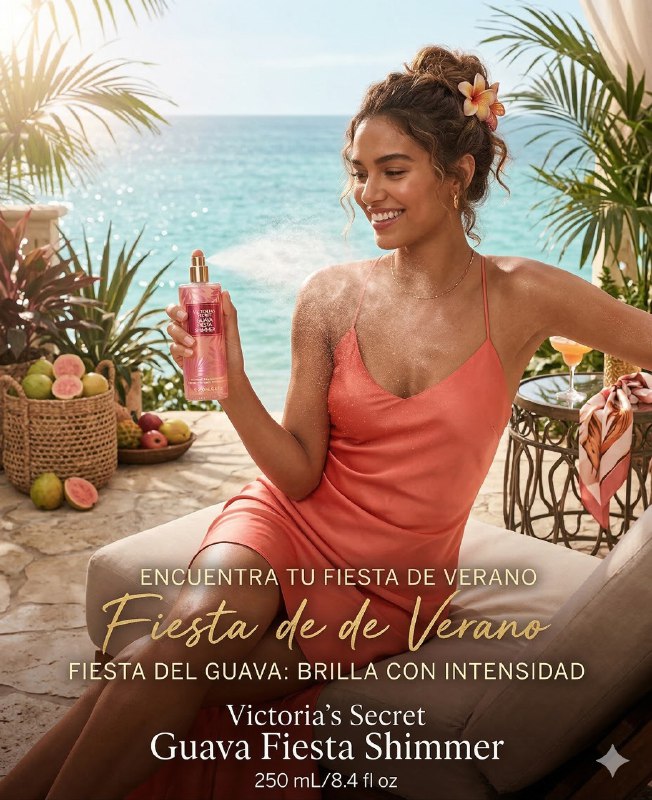 VICTORIAS SECRET SPLASH GUAVA FIESTA SHIMMER 250ML (M)