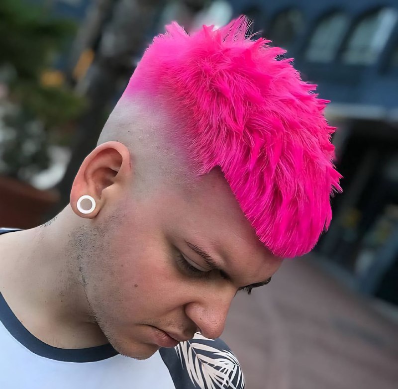 TINTE PARA EL CABELLO EN ESPUMA SEMI PERMANENTE COLOR MAGENTA MORFOSE OSSION 150ML