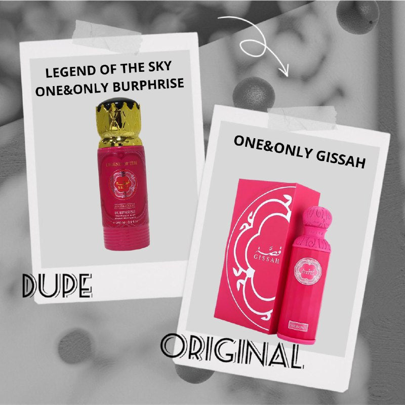 SPLASH LEGEND OF THE SKY ONE & ONLY BURPHRISE 250ML (M) (AROMA SIMILAR GISSAH ONE & ONLY)