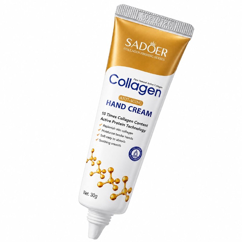 CREMA PARA MANOS REGENERADORA CON COLÁGENO SADOER COLLAGEN HAND CREAM 30 G