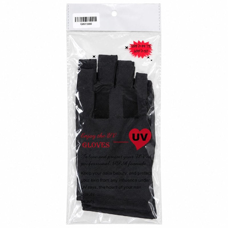 GUANTES DE PROTECCION UV UPF50 PARA MANICURA PROTEGEN DE LA RADIACION UV DE LAS LAMPARAS DE UÑAS