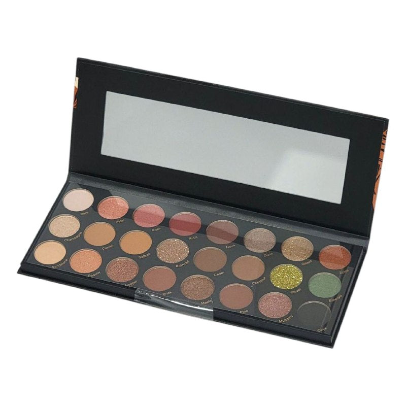 PALETA DE SOMBRAS DE OJOS CON ACABADO PROFESIONAL DE 24 TONOS BEAUTY EVOLVED