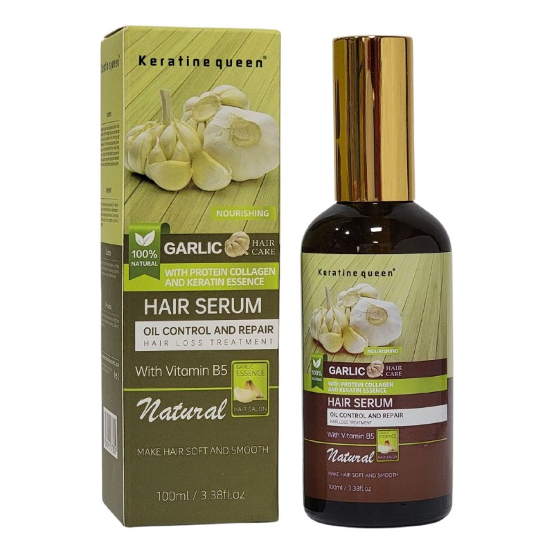 SUERO PARA EL CABELLO CONTROL Y REPARACION DE GRASA ANTICAIDA KERATINE QUEEN 100ML